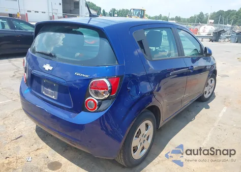2014 Chevrolet Sonic Ls Manual from USA, damaged, VIN 1G1JB6SH7E4225657
